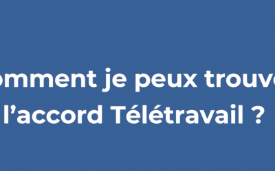 Comment trouver l’accord télétravail