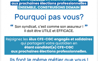Appel à candidature : pourquoi pas vous?
