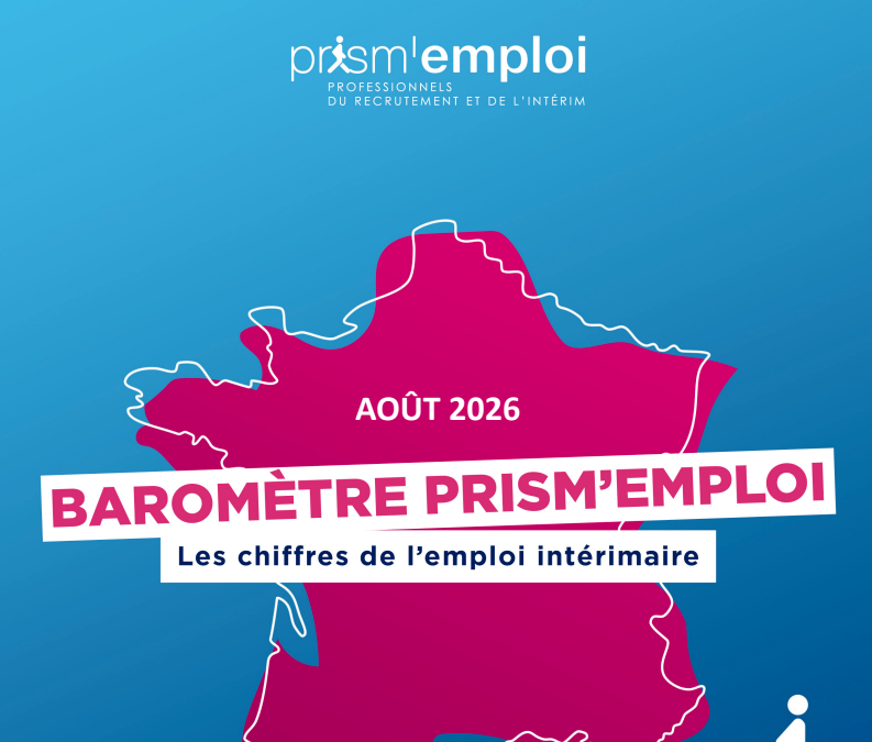 Baromètre PRISM&rsquo; Emploi aout 2026